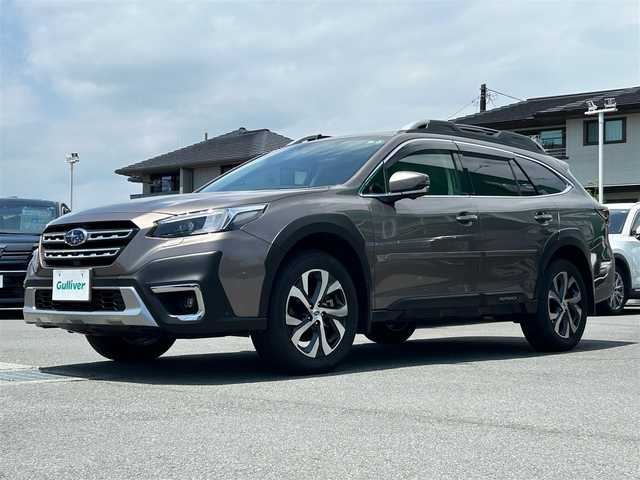 スバル アウトバック リミテッドEX 静岡県 2022(令4)年 2.5万km 茶 エンジンスタートボタン/パワーステアリング/パワーウィンドウ/パドルシフト/アイドリングスストップ/スマートキー/オートエアコン/クルーズコントロール/追従走行/Bluetooth/USB/純正ETC2.0/バックカメラ/サイドカメラ/フルセグTV/純正11インチメモリナビ/サンルーフ/ガラスルーフ/電動リアゲート/純正フロアマット/D+Nパワーシート/レザーシート/全席シートヒーター/純正アルミホイール/ABS/横滑り防止装置/後方コーナーセンサー/レーンキープアシスト/オートライト/LEDライト/W+サイドエアバッグ/衝突軽減システム/ステアリングヒーター