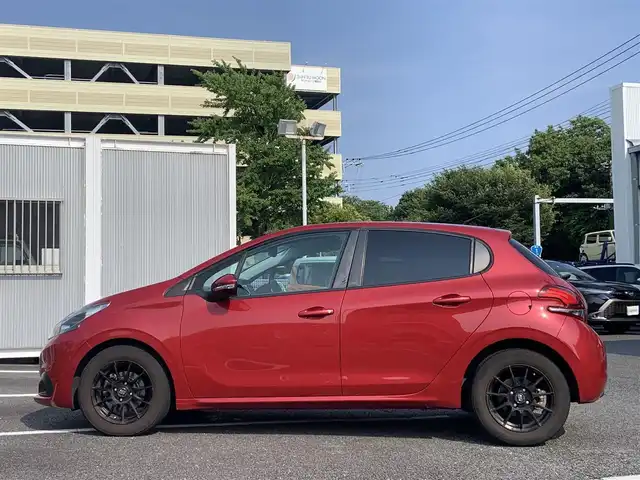 プジョー ２０８ スタイルプラス 静岡県 2016(平28)年 6.6万km ワイン 純正ナビ（FM/AM）/ETC/ドライブレコーダー
