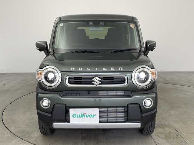 スズキ ハスラー HYBRID X 兵庫県 2025(令7)年 0.1千km クールカーキPM ・登録済未使用車/・純正ナビ/Bluetooth/CD/DVD/テレビ/Apple car play/Android Auto/・全方位カメラ/・軽量衝撃吸収ボディー　TECT/・デュアルカメラブレーキサポート/・誤発進抑制機進/・後退時ブレーキサポート/・リヤパーキングセンサー/・車線逸脱警報機能/・車線逸脱抑制機能/・ふらつき警報機能/・先行車発進お知らせ機能/・アダプティブクルーズコントロール（ACC）/・標識認識機能/・ハイビームアシスト/・エマージェンシーストップシグナル/・ヒルホールドコントロール/・LEDヘッドライト/・LEDフォグランプ/・リヤコンビネーションランプ/・アイドリングストップシステム/・前席シートヒーター/・純正15インチアルミホイール/・W＋サイドエアバッグ/・カーテンエアバッグ/・スペアキー/・取扱説明書/・保証書