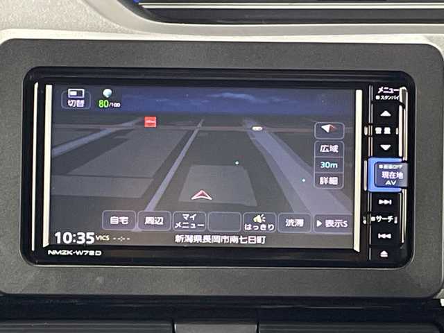 ダイハツ タント カスタム X 新潟県 2022(令4)年 3.8万km シャイニングホワイトパール ワンオーナー　/4WD/禁煙車/純正メモリナビ(AM/FM/BT/DVD)　/フルセグTV/Bluetooth接続/前席ドライブレコーダー/両側パワースライドドア　　/バックモニター　　/前席シートヒーター　/スマートアシスト/・衝突被害軽減ブレーキ/・衝突警報機能/・車線逸脱抑制機能/・ふらつき警報機能/横滑り防止機能/アイドリングストップ/前後コーナーセンサー　/スペアキー1本　/保証書/取扱説明書
