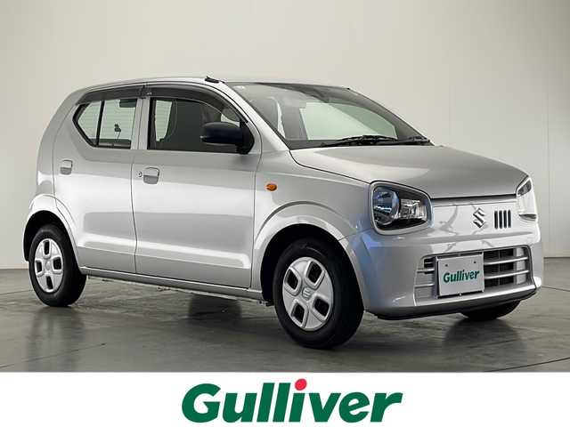 スズキ アルト L 宮崎県 2019(令1)年 9.6万km シルキーシルバーメタリック 禁煙車/衝突被害軽減ブレーキ/社外ナビTV/（ストラーダ/CN-HE02WD/CD/DVD/SD/Bluetooth/FMAM/フルセグTV)/社外バックカメラ/社外前後ドライブレコーダー/社外ETC/社外LEDオートライト/純正セキュリティアラーム/エネチャージ/レーンディパーチャーアラート/クリアランスソナー/ラバーマット/ドアバイザー/シートヒーター/WSRSエアバック/ABS/リモコンキー/新車時保証書/取扱い説明書