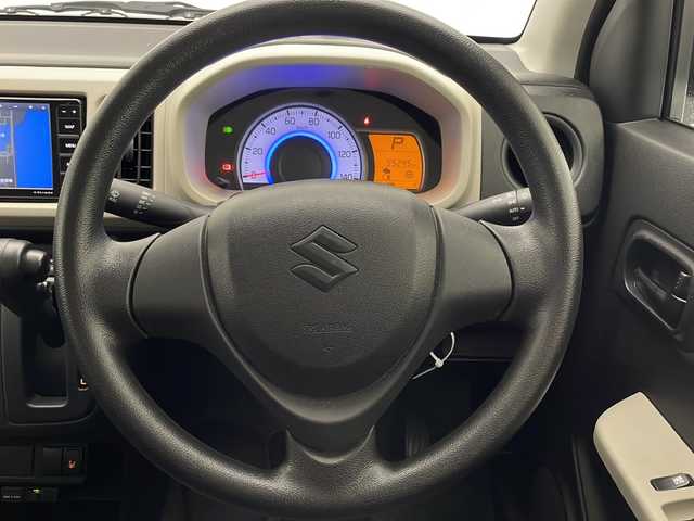 スズキ アルト L 宮崎県 2019(令1)年 9.6万km シルキーシルバーメタリック 禁煙車/衝突被害軽減ブレーキ/社外ナビTV/（ストラーダ/CN-HE02WD/CD/DVD/SD/Bluetooth/FMAM/フルセグTV)/社外バックカメラ/社外前後ドライブレコーダー/社外ETC/社外LEDオートライト/純正セキュリティアラーム/エネチャージ/レーンディパーチャーアラート/クリアランスソナー/ラバーマット/ドアバイザー/シートヒーター/WSRSエアバック/ABS/リモコンキー/新車時保証書/取扱い説明書