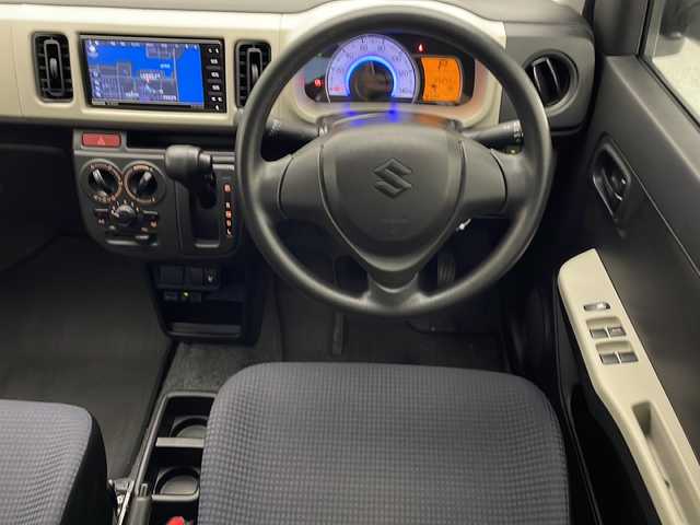 スズキ アルト L 宮崎県 2019(令1)年 9.6万km シルキーシルバーメタリック 禁煙車/衝突被害軽減ブレーキ/社外ナビTV/（ストラーダ/CN-HE02WD/CD/DVD/SD/Bluetooth/FMAM/フルセグTV)/社外バックカメラ/社外前後ドライブレコーダー/社外ETC/社外LEDオートライト/純正セキュリティアラーム/エネチャージ/レーンディパーチャーアラート/クリアランスソナー/ラバーマット/ドアバイザー/シートヒーター/WSRSエアバック/ABS/リモコンキー/新車時保証書/取扱い説明書