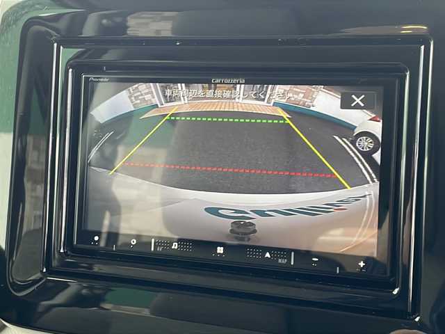 スズキ スペーシア HYBRID X 徳島県 2024(令6)年 4.4万km ピュアホワイトP 社外ナビ/（ラジオ/BT/iPod/USB）/バックカメラ/D/N席シートヒーター/純正14インチアルミホイール/LEDヘッドライト/前後コーナーセンサー/ビルトインETC/純正フロアマット/両側電動スライドドア/アイドリングストップ/電動格納ミラー/オートライト/新車時保証書