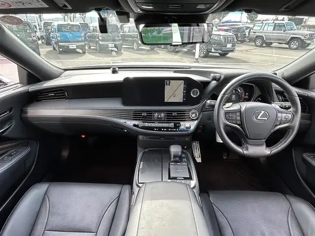 レクサス ＬＳ 500 Iパッケージ 和歌山県 2021(令3)年 5.9万km ソニッククォーツ 純正ナビ/全方位カメラ/フルセグTV/衝突軽減ブレーキ/レーダークルコン/ブラインドスポットモニター/前後コーナーセンサー/デジタルインナーミラー/前後ドラレコ/ETC2.0 /ヘッドアップディスプレイ/シートメモリー/パワーシート/シートヒーター/シートベンチレーション/パドルシフト/サンシェード/ステアリングリモコン/ステアリングヒーター/パドルシフト