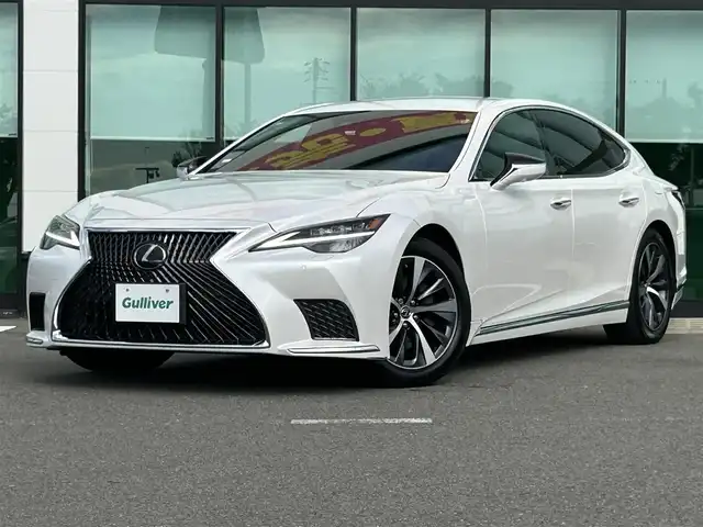 レクサス ＬＳ 500 Iパッケージ 和歌山県 2021(令3)年 5.9万km ソニッククォーツ 純正ナビ/全方位カメラ/フルセグTV/衝突軽減ブレーキ/レーダークルコン/ブラインドスポットモニター/前後コーナーセンサー/デジタルインナーミラー/前後ドラレコ/ETC2.0 /ヘッドアップディスプレイ/シートメモリー/パワーシート/シートヒーター/シートベンチレーション/パドルシフト/サンシェード/ステアリングリモコン/ステアリングヒーター/パドルシフト