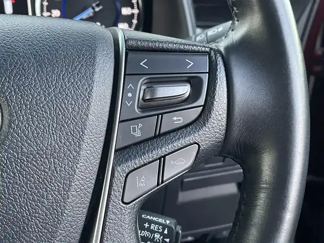 トヨタ アルファードハイブリット SR 山梨県 2018(平30)年 4.4万km ダークレッドマイカメタリック ALPINE製ナビ(EX11Z)/CD/DVD/SD/Bluetooth接続/フルセグTV/バックカメラ/サイドカメラ/ETC/両側電動スライドドア/前席パワーシート/前席シートヒーター/前席エアシート/スペアキー/取扱説明書/保証書