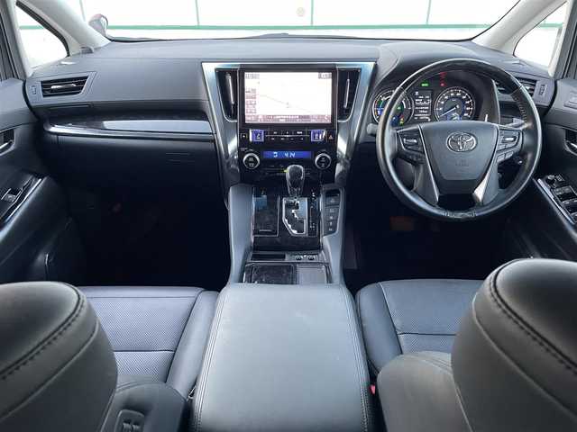 トヨタ アルファードハイブリット SR 千葉県 2018(平30)年 4.4万km ダークレッドマイカメタリック ALPINE製ナビ(EX11Z)/CD/DVD/SD/Bluetooth接続/フルセグTV/バックカメラ/サイドカメラ/ETC/両側電動スライドドア/前席パワーシート/前席シートヒーター/前席エアシート/スペアキー/取扱説明書/保証書