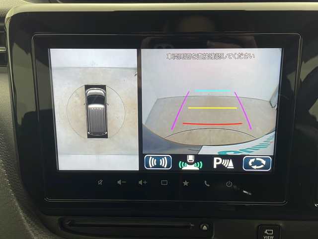 スズキ ソリオ バンディット HV MV 秋田県 2023(令5)年 1.8万km スーパーブラックパール 4WD/純正ナビ/（FM/AM/Bluetooth/フルセグTV/CD/DVD）/全方位カメラ/バックカメラ/両側パワースライドドア/衝突軽減装置/横滑り防止装置/レーンキープアシスト/コーナーセンサー/レーダークルーズコントロール/アイドリングストップ/ETC2.0/ステアリングスイッチ/前席シートヒーター/LEDヘッドライト/フォグランプ/オートライト/オートハイビーム/プッシュスタート/スマートキー/スペアキー/純正アルミホイール/社外フロアマット/電動格納ミラー/ドアバイザー