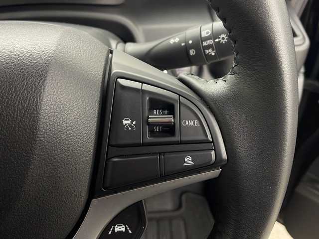 スズキ ソリオ バンディット HV MV 秋田県 2023(令5)年 1.8万km スーパーブラックパール 4WD/純正ナビ/（FM/AM/Bluetooth/フルセグTV/CD/DVD）/全方位カメラ/バックカメラ/両側パワースライドドア/衝突軽減装置/横滑り防止装置/レーンキープアシスト/コーナーセンサー/レーダークルーズコントロール/アイドリングストップ/ETC2.0/ステアリングスイッチ/前席シートヒーター/LEDヘッドライト/フォグランプ/オートライト/オートハイビーム/プッシュスタート/スマートキー/スペアキー/純正アルミホイール/社外フロアマット/電動格納ミラー/ドアバイザー