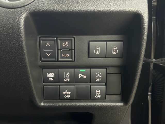 スズキ ソリオ バンディット HV MV 秋田県 2023(令5)年 1.8万km スーパーブラックパール 4WD/純正ナビ/（FM/AM/Bluetooth/フルセグTV/CD/DVD）/全方位カメラ/バックカメラ/両側パワースライドドア/衝突軽減装置/横滑り防止装置/レーンキープアシスト/コーナーセンサー/レーダークルーズコントロール/アイドリングストップ/ETC2.0/ステアリングスイッチ/前席シートヒーター/LEDヘッドライト/フォグランプ/オートライト/オートハイビーム/プッシュスタート/スマートキー/スペアキー/純正アルミホイール/社外フロアマット/電動格納ミラー/ドアバイザー