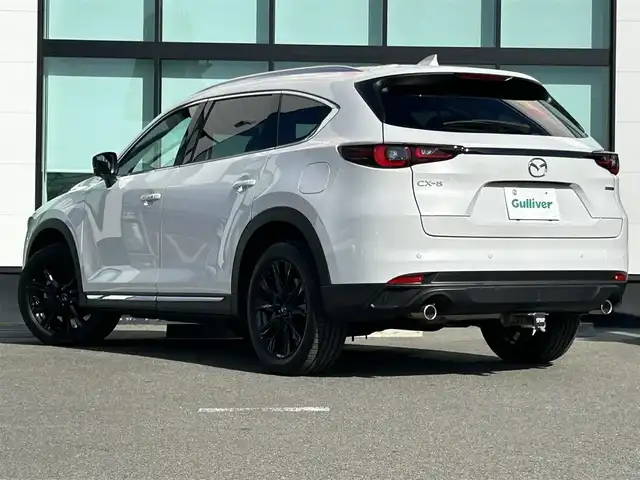 マツダ ＣＸ－８ XD ブラックトーンエディション 和歌山県 2023(令5)年 2.3万km ロジウムホワイトプレミアムメタリック BOSEプレミアムサウンド/サンルーフ/ヒッチメンバー/純正12.3型ナビ/フルセグTV/全方位モニター/衝突軽減ブレーキ/レーダークルーズコントロール/ヘッドアップディスプレイ/BSM/パワーシート/電動リアゲート/後席サンシェード/LEDヘッドライト/オートライト/オートマチックハイビーム