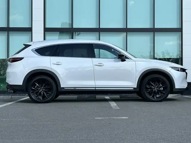 マツダ ＣＸ－８ XD ブラックトーンエディション 和歌山県 2023(令5)年 2.3万km ロジウムホワイトプレミアムメタリック BOSEプレミアムサウンド/サンルーフ/ヒッチメンバー/純正12.3型ナビ/フルセグTV/全方位モニター/衝突軽減ブレーキ/レーダークルーズコントロール/ヘッドアップディスプレイ/BSM/パワーシート/電動リアゲート/後席サンシェード/LEDヘッドライト/オートライト/オートマチックハイビーム