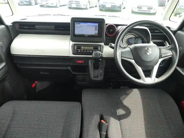スズキ スペーシア HYBRID G 千葉県 2021(令3)年 1.6万km クールカーキPM デュアルカメラブレーキサポート/アイドリングストップ/両側スライドドア/社外メモリーナビ/地デジTV/【DVD/CD再生機能　Bluetooth接続】/リアコーナーセンサー/サイド/カーテンエアバッグ/携帯リモコン