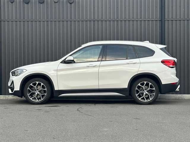 ＢＭＷ Ｘ１ sDrive 18i Xライン 福島県 2021(令3)年 6.9万km アルピンホワイトⅢ 純正ナビ(BT/USB）/バックカメラ/アクティブクルーズコントロール/インテリジェントセーフティ/コンフォートアクセス/ミラー一体型ETC/茶レザーシート/シートヒーター/パワーシート/パワーバックドア/ステアリングスイッチ/アンビエントライト/LEDヘッドライト/純正18AW/純正17AW付スタッドレス積/取扱説明書/保証書/スペアキー