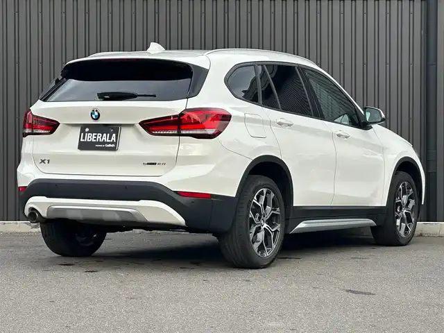 ＢＭＷ Ｘ１ sDrive 18i Xライン 福島県 2021(令3)年 6.9万km アルピンホワイトⅢ 純正ナビ(BT/USB）/バックカメラ/アクティブクルーズコントロール/インテリジェントセーフティ/コンフォートアクセス/ミラー一体型ETC/茶レザーシート/シートヒーター/パワーシート/パワーバックドア/ステアリングスイッチ/アンビエントライト/LEDヘッドライト/純正18AW/純正17AW付スタッドレス積/取扱説明書/保証書/スペアキー