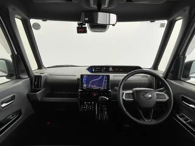 ダイハツ タント カスタム RS 群馬県 2019(令1)年 2.7万km シャイニングホワイトパール 純正９インチナビ　バックカメラ　プリクラッシュセーフティ　レーンキープアシスト　オートマチックハイビーム　両側パワースライドドア　前後ドライブレコーダー　ＥＴＣ　コーナーセンサー　純正アルミ　禁煙車