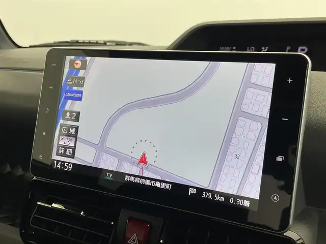 ダイハツ タント カスタム RS 群馬県 2019(令1)年 2.7万km シャイニングホワイトパール 純正９インチナビ　バックカメラ　プリクラッシュセーフティ　レーンキープアシスト　オートマチックハイビーム　両側パワースライドドア　前後ドライブレコーダー　ＥＴＣ　コーナーセンサー　純正アルミ　禁煙車
