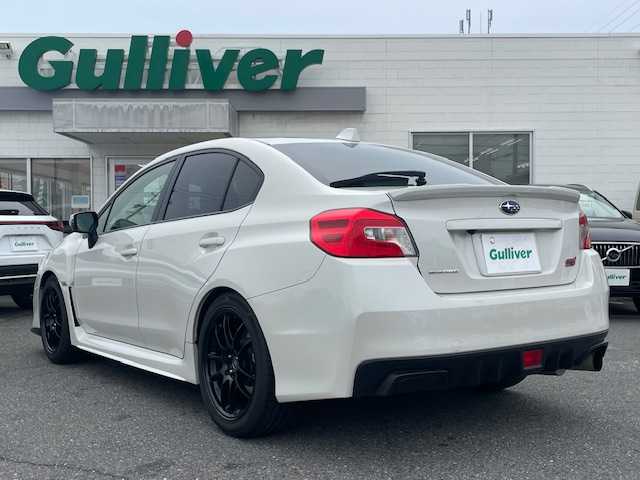 スバル ＷＲＸ ＳＴＩ STI 三重県 2016(平28)年 4.7万km クリスタルホワイトP 1オーナー/4WD/ターボ/STIフロントスポイラー/brembo製ブレーキ/235/45/R18インチENKEIアルミ/【STI純正AW積み込み】/ローダウン/フジツボマフラー/純正SDナビ/フルセグTV/【CD/DVD/SD/Bluetooth】/バックカメラ/ETC/ハーフレザーシート/オートライト/LEDヘッドライト/フロントフォグランプ/プッシュスタート/スマートキー/スペアキー/純正フロアマット