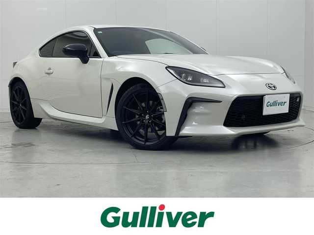 トヨタ ＧＲ８６ RZ 茨城県 2023(令5)年 2.7万km クリスタルホワイトパール プッシュスタート/スマートキー/スペアキー/追従型クルーズコントロール/純正9インチナビ/フルセグ/Bluetooth/DVD/CD/AMFM/純正フロアマット/D＋N席シートヒーター/ハーフレザーシート/リアフォグランプ