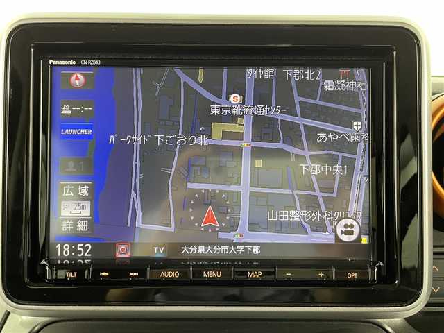 スズキ スペーシア ギア HYBRID XZ 大分県 2019(平31)年 6.6万km フェニックスレッドパール/ガンメタリック2トーンルーフ 純正ナビ/TV/Bluetooth/全方位カメラ/両側パワースライドドア/HUD/LEDヘッドライト/シートヒーター/リアサーキュレーター/フォグランプ/ルーフレール/フロアマット/ドアバイザー/プッシュスタート