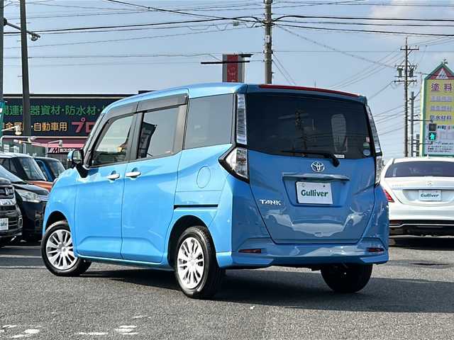 トヨタ タンク G 愛知県 2019(平31)年 0.7万km ファインブルーマイカメタリック /禁煙車//ワンオーナー//両側パワースライドドア//純正ナビ//地デジ/CD/BT/AUX/TVキャンセラー//バックカメラ//前後ドライブレコーダー//クルーズコントロール//衝突被害軽減システム//クリアランスソナー//オートライト//オートマチックハイビーム//ステアリングスイッチ//横滑り防止装置//アイドリングストップ//オートリトラウインカーミラー//リアロールサンシェード//シートリフター//純正フロアマット//純正ドアバイザー//純正ホイールキャップ//スペアスマートキー//ディーラー記録簿　H31 R2 R3 R4 R5 R6 R7//新車時保証書//取扱説明書//ナビ取扱説明書//ドラレコ取扱説明書