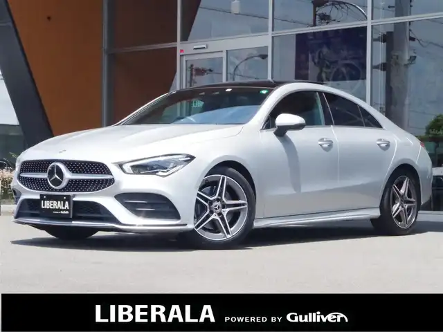 メルセデス・ベンツ ＣＬＡ２００ｄ AMGライン 岐阜県 2020(令2)年 3.4万km シルバー パノラミックスライディングルーフ/レーダーセーフティパッケージ/　アクティブディスタンスアシストディストロニック/　アクティブブレーキアシスト/　PRE-SAFE/　PRE-SAFEプラス/　アクティブブラインドスポットアシスト/　アクティブステアリングアシスト/　アクティブレーンチェンジングアシスト/　アクティブエマージェンシーストップアシスト/AMGライン/　AMGスタイリングパッケージ/　マルチビームLEDヘッドライト/　アダプティブハイビームアシスト/　アンビエントライト/アドバンスドパッケージ/　360°カメラ/　ヘッドアップディスプレイ/　アドバンスドサウンドシステム/MBUXナビ―ションシステム/フルセグTV/Bluetooth/USB