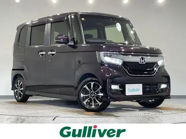 ホンダ Ｎ ＢＯＸ カスタム G L ホンダセンシング 愛知県 2020(令2)年 6.9万km プレミアムベルベットパープル・パール 純正ナビ/衝突軽減ブレーキ/レーダークルーズコントロール/レーンキープアシスト/クリアランスソナー/片側パワースライドドア/シートヒーター/ハーフレザーシート/チップアップシート/バックカメラ/前後ドライブレコーダー/ビルトインＥＴＣ/ＬＥＤヘッドライト/アクセサリーソケット/USB入力端子/ISOFIX/純正フロアマット/純正14インチアルミホイール