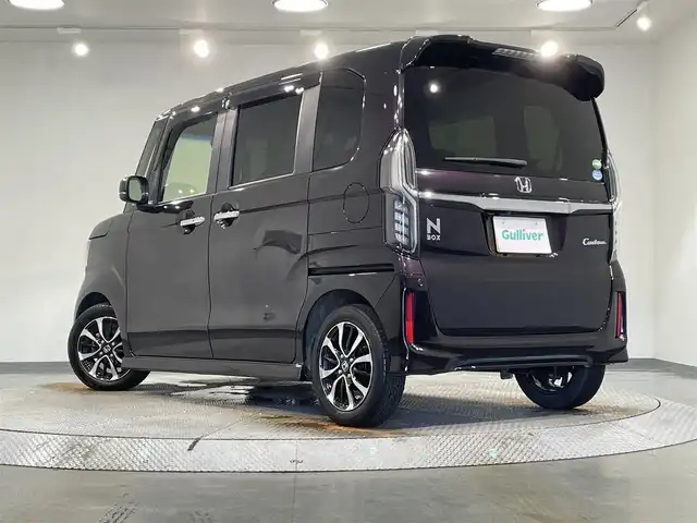ホンダ Ｎ ＢＯＸ カスタム G L ホンダセンシング 愛知県 2020(令2)年 6.9万km プレミアムベルベットパープル・パール 純正ナビ/衝突軽減ブレーキ/レーダークルーズコントロール/レーンキープアシスト/クリアランスソナー/片側パワースライドドア/シートヒーター/ハーフレザーシート/チップアップシート/バックカメラ/前後ドライブレコーダー/ビルトインＥＴＣ/ＬＥＤヘッドライト/アクセサリーソケット/USB入力端子/ISOFIX/純正フロアマット/純正14インチアルミホイール