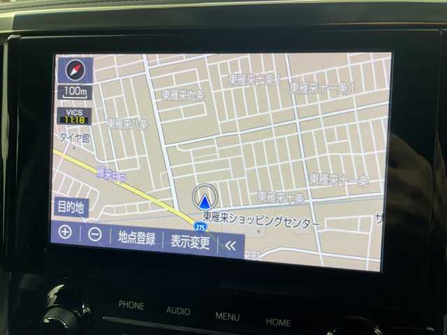 トヨタ アルファードハイブリット SR 道央・札幌 2020(令2)年 4.8万km ワイン ・４WD／ハイブリッド/・トヨタセーフティセンス/・プリクラッシュセーフティ/・レーダークルーズコントロール/・ブラインドスポットモニター/・純正ディスプレイ　ナビ付/・オプション　DVD.CD/・フルセグ/Bluetooth/Miracast/・バックカメラ /・純正フリップダウン モニター/・両側パワースライドドア/・パワーバックドア /・レザーシート/オットマンシート/・シートヒーター/ベンチレーション/・LEDライト/オートハイビーム/・クリアランスソナー/・ビルトインETC
