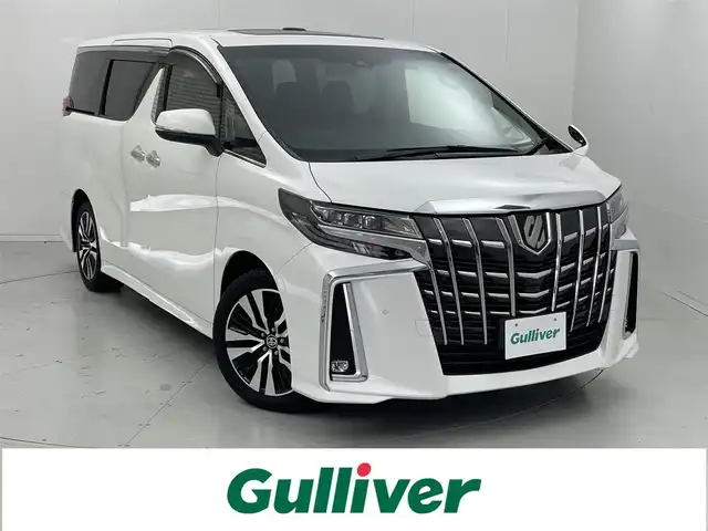 トヨタ アルファード S Cパッケージ 茨城県 2023(令5)年 1.9万km ホワイトパールクリスタルシャイン 純正9型DA/ナビキット/バックカメラ/CD/DVDデッキ/純正フリップダウンモニター/サンルーフ/デジタルインナーミラー/衝突被害軽減ブレーキ/車線逸脱抑制装置/レーダークルーズコントロール/オートマチックハイビーム/BSM/クリアランスソナー/両側電動スライドドア/ETC2.0/ドラレコ/シートヒーター/ベンチレーション/ステアリングヒーター/AC100V/純正18インチAW/LEDヘッドライト/スマートキー
