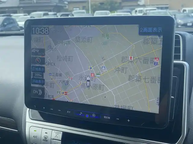 トヨタ ランドクルーザー プラド TX Lパッケージ 熊本県 2021(令3)年 7.9万km ブラック ワンオーナー/保証書・取説あり/社外SDナビＤＴＶ/・CD/DVD/SD/BT/AUX/USB/フルセグ/バックカメラ/社外4本出しマフラー（DOBLEEIGHT）/LEDライト/・オートＨビーム/・フォグ/黒革シート/・シートヒーター/・パワーシート/サンルーフ/ウッドコンビハンドル/サイドステップ/ルーフレール/トヨタセーフティセンス/・ＬＤＡ/・ＰＣＳ/・ＲＳＡ/・先行車発進警報/ＩＳＯＦＩＸ/マット/バイザー/スマートキー/スペアキー×１