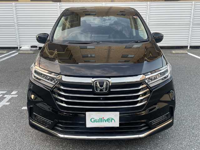 ホンダ オデッセイ アブソルート EX 広島県 2021(令3)年 2.8万km プレミアムスパークルブラックパール /登録時走行距離/　　　　　　　27495キロ/ワンオーナー/ナビ装着用スペシャルパッケージ/マルチビューカメラシステム/Hondaスマートパーキングアシスト/ブラインドスポットインフォメーション/2列目プレミアムクレードルシート/運転席＆助手席シートヒーター/助手席4ウェイパワーシート/運転席大型アームレスト/コンビシート/2列目LEDアンビエントランプ/ハンズフリーアクセスパワーテールゲート/18インチアルミホイール/スペアキー×１/新車時整備手帳/　　【保証書】/取扱説明書/
