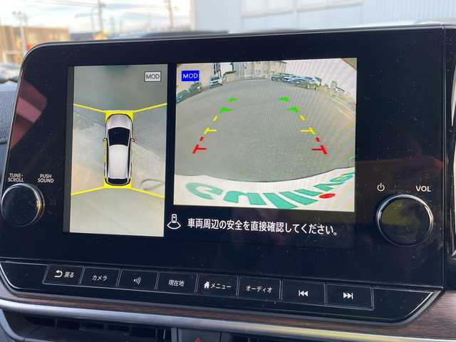 日産 オーラ G 石川県 2022(令4)年 4.7万km ミッドナイトブラック/サンライズカッパー 純正メーカーナビ　フルセグＴＶ　アラウンドビュー　ＬＥＤヘッドライト　ＢＯＳＥサウンド　プロパイロット　ＥＴＣ２．０　ブラインドスポット　ワイヤレス充電　ドラレコ　インテリキー　プッシュスタート