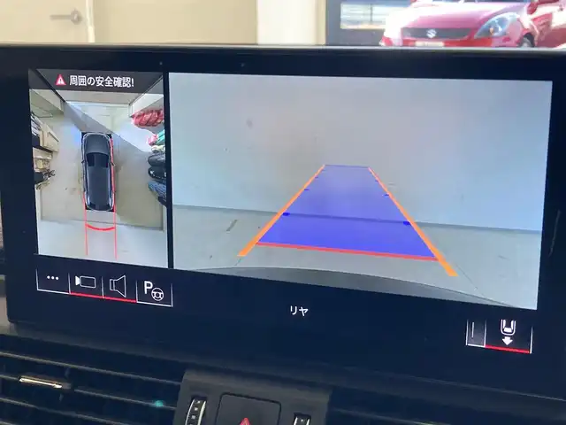 アウディ アウディ Ｑ５ 40TDIクワトロ Sライン 熊本県 2024(令6)年 1.1万km デイトナグレーパールエフェクト ・スマートキー/・プッシュスタート/・ハイビームアシスト/・パーキングエイド/・リアクロストラフィックアシスト/・接近警告/・トラフィックジャムアシスト/・Audiプレセンス/・サイドアシスト/・Audiアクティブレーンアシスト/・疲労運転警告/・クルーズコントロール(追従式)/・ハーフレザーシート/・前席パワーシート/・全席シートヒーター/・ハンドルヒーター/・純正メモリナビ/　【Bluetooth・USB・AppleCarPlay・AndroidAuto】/・フルセグTV/・全方位カメラ/・ETC2.0/・ドライブレコーダー(前後録画)/・パワーバックドア/・LEDヘッドランプ/・純正マット