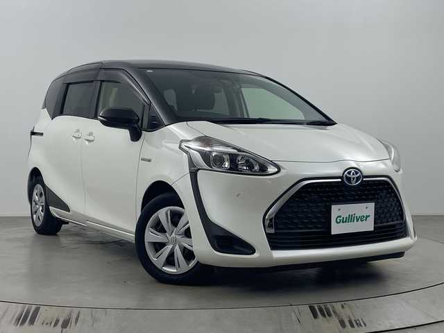 トヨタ シエンタ ハイブリッド G 埼玉県 2019(平31)年 6.8万km ヴィンテージブラウンパールクリスタルシャイン/ホワイトパールクリスタルシャイン 社外11.6インチフリップダウンモニター　TVM-FW1100/社外８インチナビ AVIC-CL902/(Bluetooth/CD/DVD/USB/HDMI/AM/FM)/地デジワンセグ/前方ドライブレコーダー/ETC/クルーズコントロール/衝突軽減ブレーキ/オートマチックハイビーム/車線逸脱警報/運転席・助手席シートヒーター/AC100V/ステアリングヒーター/ドライブモードセレクト/両側パワースライドドア/プッシュスタート/純正フロアマット/純正ドアバイザー