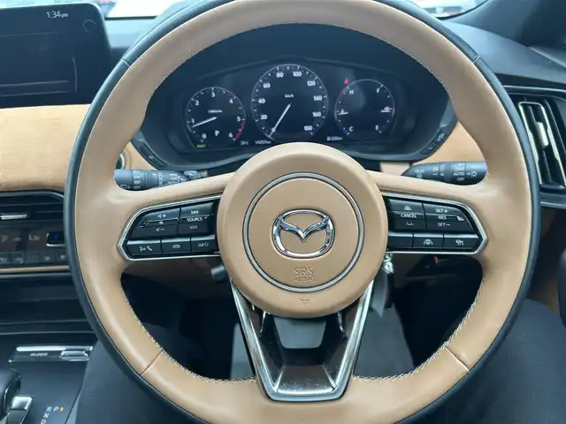 マツダ ＣＸ－６０ XD HV プレミアムスポーツ 岡山県 2023(令5)年 1.5万km プラチナクォーツメタリック 4WDHVターボ/パノラマルーフ/純正12.3インチナビ/フルセグTV/AUX/USB/AppleCarPlay/AndroidAuto/BOSEサウンドシステム/スタッドレスタイヤ/バックカメラ/360°カメラ/レーダークルーズコントロール/クルージングトラフィックサポート/スマートブレーキサポート/レーンキープアシスト/ブラインドスポットモニター/アクティブドライビングディスプレイ/リバース機能付きドアミラー/社外20インチアルミホイール/ナッパ本革コンビシート/パワーシート/シートヒーター/ベンチレーション/スマートキー/ETC/ドライブレコーダー/禁煙車