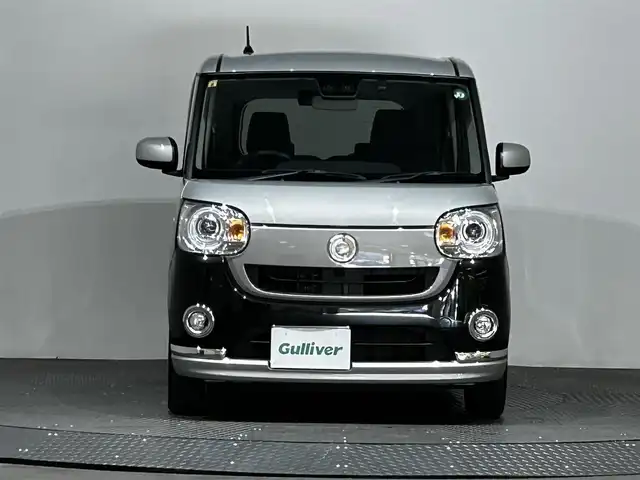 ダイハツ ムーヴ キャンバス G ブラックインテリア リミテッド SAⅢ 愛媛県 2020(令2)年 3.2万km スムースグレーマイカメタリック/ブラックマイカメタリック 2トーン 純正8インチナビゲーション フルセグテレビ Bluetooth 全方位カメラ ETC ドライブレコーダー 両側パワースライドドア スマートキー LEDヘッドライト 後方コーナーセンサー 衝突被害軽減ブレーキ オートライト オートマハイビーム