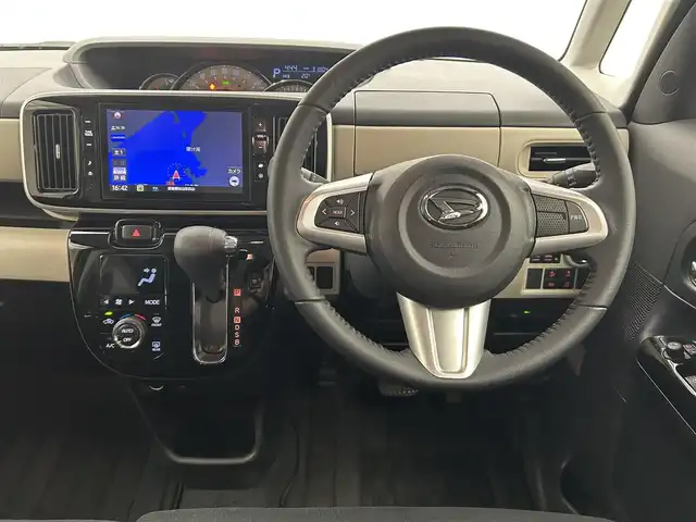 ダイハツ ムーヴ キャンバス G ブラックインテリア リミテッド SAⅢ 愛媛県 2020(令2)年 3.2万km スムースグレーマイカメタリック/ブラックマイカメタリック 2トーン 純正8インチナビゲーション フルセグテレビ Bluetooth 全方位カメラ ETC ドライブレコーダー 両側パワースライドドア スマートキー LEDヘッドライト 後方コーナーセンサー 衝突被害軽減ブレーキ オートライト オートマハイビーム