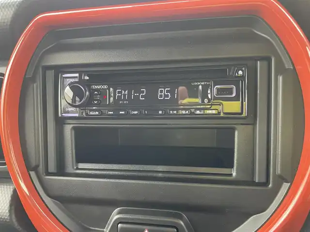 スズキ ハスラー HYBRID X ターボ 石川県 2020(令2)年 1.6万km バーミリオンオレンジ/ガンメタリック2トーン ターボ/社外オーディオ/LEDヘッドライト/コーナーセンサー/レーダークルーズ/衝突軽減ブレーキ/純正アルミホール/スマートキー/プッシュスタート/電動ミラー/シートヒーター/保証書