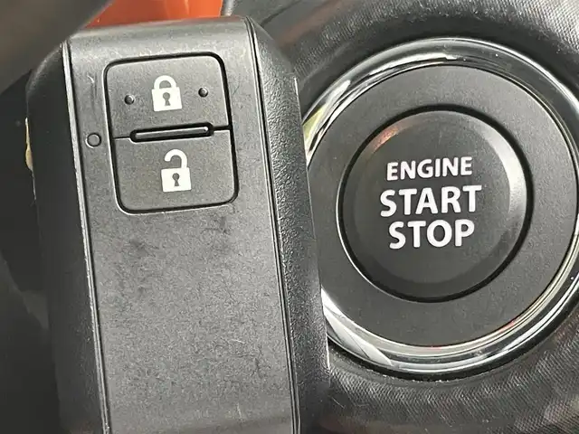 スズキ ハスラー HYBRID X 群馬県 2020(令2)年 3.7万km バーミリオンオレンジ/ガンメタリック2トーン ７型ナビ　Ｂカメラ　衝突軽減　コーナーセンサー　車線逸脱警報　フルセグ　Ｂｌｕｅｔｏｏｔｈ　ＬＥＤ　オートハイビーム　ドラレコ　ＥＴＣ　シートヒーター　純正１５ＡＷ　スペアキー　スマートキー　禁煙車