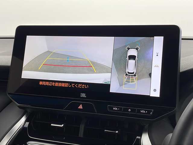 トヨタ ハリアー ハイブリッド Z レザーパッケージ 新潟県 2023(令5)年 5.6万km プラチナホワイトパールマイカ 純正メモリナビ（Bluetooth・USB）/アラウンドビューモニター　/調光パノラマルーフ　/ＪＢＬサウンド　/セーフティセンス　/レザーシート　/ETC2.0　/フルセグ　/追従クルーズコントロール/レーンキープアシスト/前後コーナーセンサー/前席パワーシート　/前席シートヒーター　/前席エアシート　/電動リアゲート/シートベンチレーション/LEDオートライト　/オートマチックハイビーム/LEDシーケンシャルランプ/ブラインドスポットモニター/本革シフトノブ/プラグインHV/MTモード付AT/アイドリングストップ/スマートキー/スペアキー/純正フロアマット/純正１９インチアルミホイール