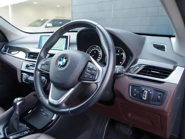 ＢＭＷ Ｘ１ xDrive 18d xライン 埼玉県 2018(平30)年 4.8万km 黒 ブラウンレザーシート/インテリジェントセーフティ/コンフォートパッケージ/パークディスタンスコントロール/バックカメラ/iDriveナビ/ドラレコ/ETC/前席シートヒーター/シートポジションメモリー機能