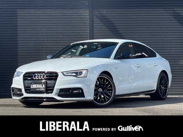 アウディ Ａ５ SB Sライン コンペティションプラス 山梨県 2015(平27)年 5.1万km デイトナグレーパールエフェクト 最終型/黒革/アシスタンスＰ/ＡＣＣ/ＯＰ２０ＡＷ/純正ＨＤＤナビ/Ｂカメラ/ＢＴ/ＣＤ/ＤＶＤ/ＢＳＡ/ＨＩＤヘッドライト/前後コーナーＳ/Ｐシート/シートヒーター/ＬＫＡ/ＥＴＣ/Ａライト/取説