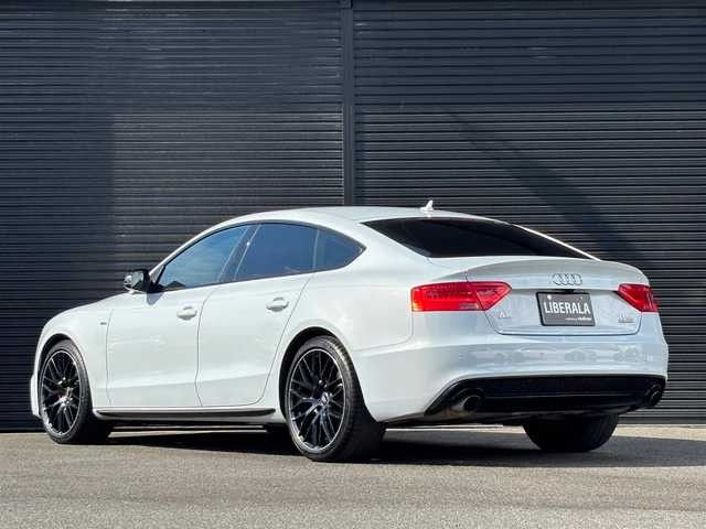 アウディ Ａ５ SB Sライン コンペティションプラス 山梨県 2015(平27)年 5.1万km デイトナグレーパールエフェクト 最終型/黒革/アシスタンスＰ/ＡＣＣ/ＯＰ２０ＡＷ/純正ＨＤＤナビ/Ｂカメラ/ＢＴ/ＣＤ/ＤＶＤ/ＢＳＡ/ＨＩＤヘッドライト/前後コーナーＳ/Ｐシート/シートヒーター/ＬＫＡ/ＥＴＣ/Ａライト/取説