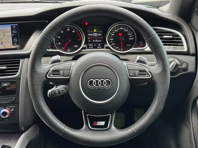 アウディ Ａ５ SB Sライン コンペティションプラス 山梨県 2015(平27)年 5.1万km デイトナグレーパールエフェクト 最終型/黒革/アシスタンスＰ/ＡＣＣ/ＯＰ２０ＡＷ/純正ＨＤＤナビ/Ｂカメラ/ＢＴ/ＣＤ/ＤＶＤ/ＢＳＡ/ＨＩＤヘッドライト/前後コーナーＳ/Ｐシート/シートヒーター/ＬＫＡ/ＥＴＣ/Ａライト/取説