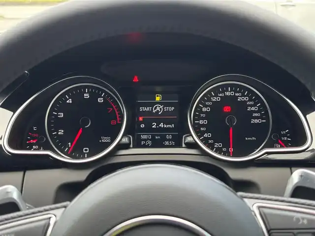 アウディ Ａ５ SB Sライン コンペティションプラス 山梨県 2015(平27)年 5.1万km デイトナグレーパールエフェクト 最終型/黒革/アシスタンスＰ/ＡＣＣ/ＯＰ２０ＡＷ/純正ＨＤＤナビ/Ｂカメラ/ＢＴ/ＣＤ/ＤＶＤ/ＢＳＡ/ＨＩＤヘッドライト/前後コーナーＳ/Ｐシート/シートヒーター/ＬＫＡ/ＥＴＣ/Ａライト/取説