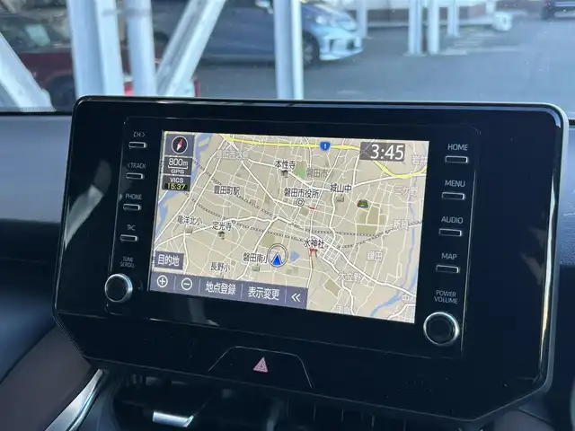 トヨタ ハリアー G レザーパッケージ 静岡県 2021(令3)年 3.7万km ホワイトパールクリスタルシャイン トヨタセーフティセンス/・プリクラッシュセーフティ/・レーントレーシングアシスト/・レーダークルーズコントロール/・アダプティブハイビームアシスト/・パーキングブレーキ/純正ディスプレイオーディオ/デジタルインナーミラー/ビルトインＥＴＣ/雨滴感応フロントバイパー/パワーメモリーシート/シートヒーター/シートクーラー/パワーバックドア/バックカメラ/LEDオートヘッドライト/デュアルエアコン/純正18AW