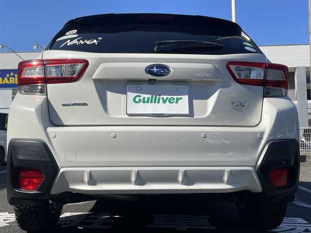 スバル インプレッサ ＸＶ 2．0i－S アイサイト 長崎県 2019(平31)年 3.6万km クリスタルホワイトP 純正SDナビDIATONESOUND/（フルセグ、AM、FM、BTオーディオ、CD）/バックカメラ/サイドカメラ/ステアリングスイッチ/MT付きAT/パドルシフト/DN席パワーシート/LDA/アイサイト/RAB/BSM/SRH/追従クルーズコントロール/電子サイドブレーキ/アイドリングストップ/オートライト/ETC/純正フロアマット/ドアバイザー/LED　Liner/ブロックタイヤ　GEOLANDAR X-AT/社外AW　AZsports/取扱説明書/保証書