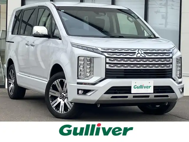 三菱 デリカＤ：５ P 道南・函館 2024(令6)年 2.6万km ホワイトダイヤモンド /社外ナビ//アラウンドビューモニター//ドライブレコーダー//ETC//両側パワースライドドア//ステアリングヒーター//前席シートヒーター//運転席パワーシート//衝突被害軽減システム//アダプティブクルーズコントロール//e-Assist//ブラインドスポットモニター//LEDヘッドライト//オートライト//スマートキー//エンジンプッシュスタート